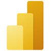 Power BI logo 100